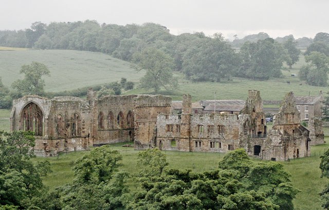 Photograph of Egglestone Abbey · atmospheric colour edit
