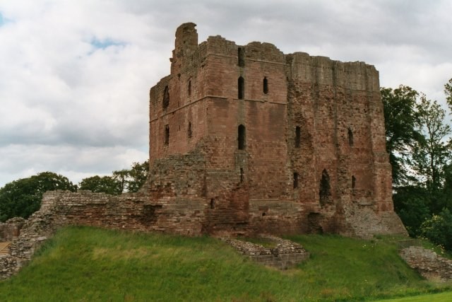 Photograph of Norham Castle · atmospheric colour edit