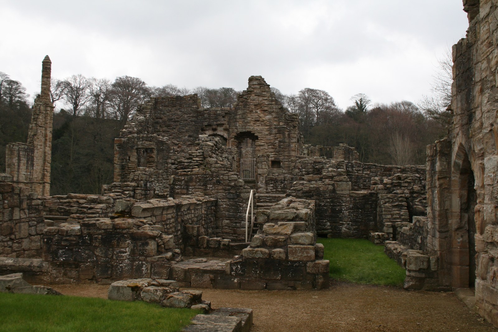 Photograph of Finchale Priory · atmospheric colour edit