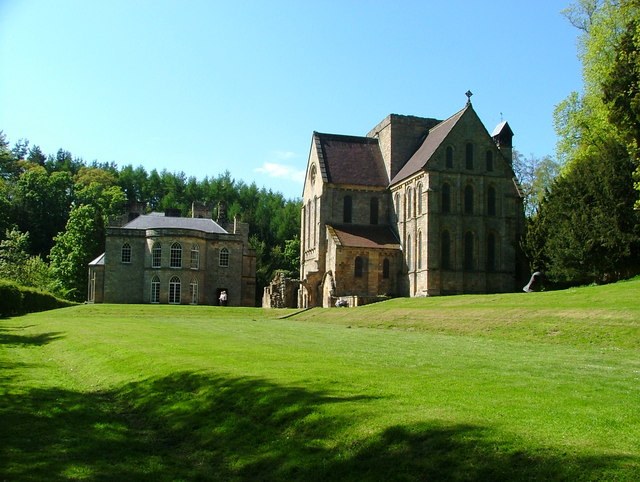 Photograph of Brinkburn Priory · atmospheric colour edit