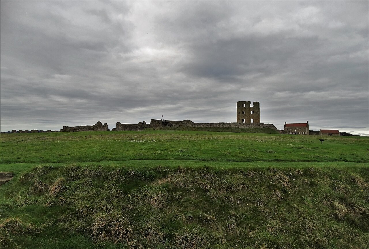 Photograph of Scarborough Castle · atmospheric colour edit